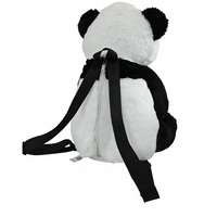 Sac d'école en peluche panda neuf, directement de l'usine, jouet en peluche doux avec rembourrage en coton PP pour enfants de 2 ans et plus
