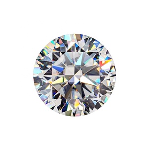 Mèche synthétique brillante, lancanite rond très blanc, prix de gros, 1 chariot, momanite rond de 6.5mm - Product Image 5