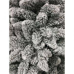 7ft 210cm Prelit Thick Flocked Snowy Full PVC Fat <b>Christmas</b> Tree Indoor Hinged Premium High Quality <b>Christmas</b> Tree - Product Image 4