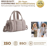Sac de sport mini personnalisé en PU pour femme, sac de voyage imperméable, sac de sport léger, sac de voyage pour la nuit, sac de week-end mini