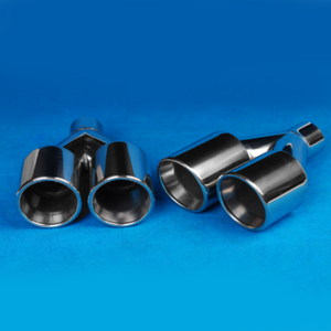 3.5-Inch Roestvrijstalen Uitlaatpunt Gemodificeerde Uitlaatpijp Auto-Accessoires Dubbele Uitlaatpijp Uitlaatpijp Keel - Product Image 2