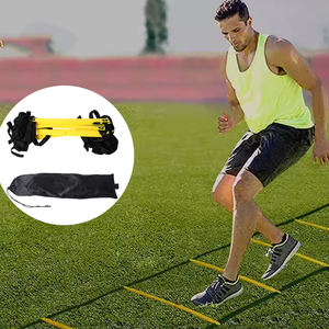 Scaletta per agilità sportiva con fibbia borsa da calcio regolabile in Nylon per saltare la scala per il riscaldamento della velocità - Product Image 3