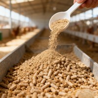 KFY3 Additif alimentaire avicole haute performance Probiotiques pour la croissance des poulets de chair et la santé des poules pondeuses Poudre enzymatique composée fermentée à l'aspergille