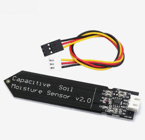 Module de capteur capacitif d'humidité du sol 3.3-5.5V à large plage d'entrée et sortie analogique pour systèmes d'irrigation basés sur l'IoT - Product Image 1
