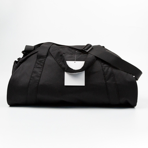 Wholesale Custom Black Large Capacity Travel Tote Bags Waterproof PVC Cloth Casual Outdoor Sports Travel Luggage Bag