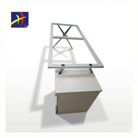 Pieds de bureau de direction en acier chromé en forme de X, durables, modernes, Xinhao XT-002, assemblage facile, haute qualité pour la quincaillerie de meubles
