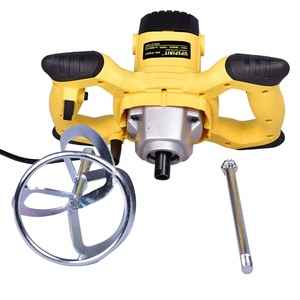 Yeso de cemento eléctrico portátil de 1600W, lechada pintura Thinset <span class=keywords><strong>mezclador</strong></span> de paleta de <span class=keywords><strong>mortero</strong></span> Pro <span class=keywords><strong>taladro</strong></span> <span class=keywords><strong>mezclador</strong></span> herramienta de agitación - Product Image 1