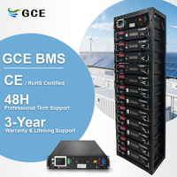 GCE 96v 102.4v 240v 384v 100-750v 32s 112s Layar LCD Lifepo4 HV BMS Otomatisasi Tegangan Tinggi BMS dengan Master dan Slave untuk ESS