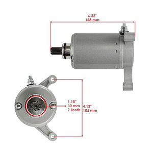 Démarreur 12V 1UY-81890-00-00, pièces de moto neuves pour Warrior Kodiak Raptor 350 - Product Image 2