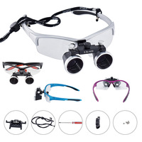Color Black Glasses Frame Dental Surgery Special Binocular Magnifier 2.5x 3.5x Class I Medical Magnifier