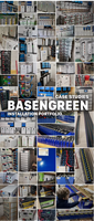 بطارية ليثيوم فوسفات Basen Green 12 فولت 100 أمبير/ساعة 230 أمبير/ساعة 314 أمبير/ساعة 460 أمبير/ساعة، صندوق IP65، شاحن مجاني، خلايا من الدرجة A، نظام إدارة البطارية (BMS)، توازن نشط بالتسخين، للقوارب