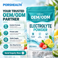 Poudre de boisson électrolytique à marque privée, mélange énergétique, supplément d'hydratation, usine certifiée OEM ODM GMP NSF
