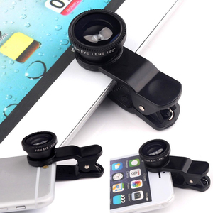 <span class=keywords><strong>Objectif</strong></span> de téléphone pour poisson 3 en 1 de haute qualité, multicolores, avec <span class=keywords><strong>objectif</strong></span> grand angle macro 0,67x pour tous les smartphones - Product Image 4