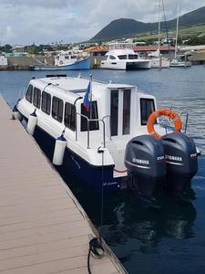 เรือโดยสารไฟเบอร์กลาสแบบกำหนดเองใหม่ 18 ที่นั่ง ความเร็วสูง 8.6 เมตร ใช้แก๊ส - Product Image 1