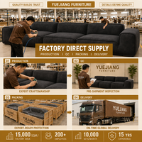 Canapé trois places inclinable en tissu chenille noir, design moderne et minimaliste, avec rembourrage en éponge, idéal pour petits salons