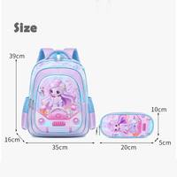 Mochila Escolar Infantil con Dibujos Animados, de Alta Calidad, Impermeable, para Niños de Jardín de Infancia y Primaria