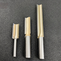 Tidyway coupeur droit professionnel à Double tranchant CNC mèches de routeur à bois fraise solide coupe rainurage gravure