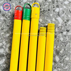 Mopa de madera de eucalipto de alta calidad, mango de cocina, baño, Patio y <span class=keywords><strong>armario</strong></span>, palo de madera pintado, palos de escoba y fregona a precio - Product Image 5