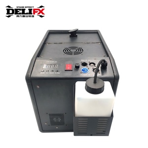 Nieuw model plastic MINI 1500W digitale DMX laagliggende nevelmachine voor Halloween, kleine feestjes, bruiloften, watergebaseerd. - Product Image 4