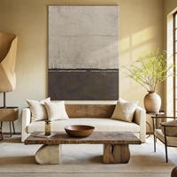 Peinture à l'huile faite à la main d'art mural moderne personnalisé sur toile tendue photos pour la maison Art Hotel oeuvre abstraite