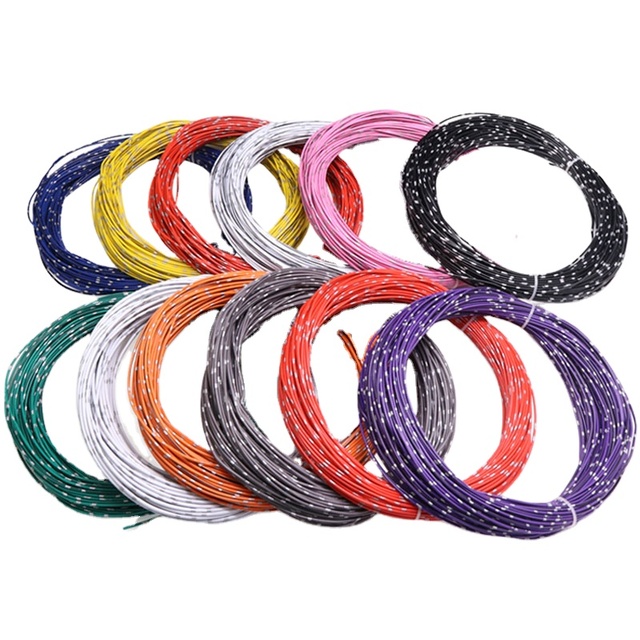 Automobile Wire AVSS 0.75/1.0/1.5 Mm2 Power Supply Copper Low Voltage High Temperature Resistance Overhead PVC Insulated Wire