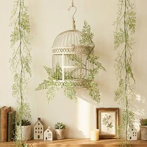 Guirnalda de Plantas Artificiales, Guirnalda de Follaje Artificial, Guirnalda de Helechos Colgantes Falsos para Decoración de Paredes de Jardín, Interiores y Exteriores del Hogar - Product Image 3