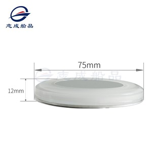 Luz de Techo LED de 75 mm x 12 mm, Panel de Luz Empotrado de Plástico, Blanco Frío, Diseño Minimalista - Product Image 1