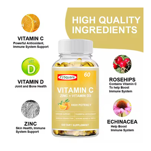 <span class=keywords><strong>C</strong></span> vitamini 2000MG çinko 40 mg <span class=keywords><strong>Vitamin</strong></span> D3 <span class=keywords><strong>5000</strong></span> IU Echinacea özü gül kalça bağışıklık desteği bağışıklık güçlendirici 60 Vegan kapaklar - Product Image 5