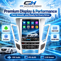 Autoradio Android, lecteur multimédia vidéo, système de navigation GPS pour Cadillac CTS 2007-2014