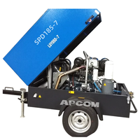 LUY 050-7 Compresseur diesel Kubota 185 Cfm 185cfm