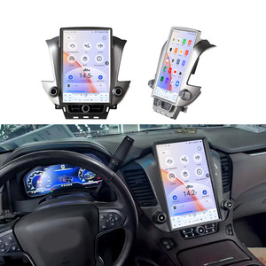 Reproductor Multimedia para Auto Android con Pantalla Vertical de 14.5'', Navegación GPS, Carplay para Chevrolet Tahoe Suburban GMC Yukon 2014-2020 - Product Image 1