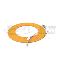 Cordon de brassage fibre optique LC 45 degrés Simplex Monomode Multimode 2.0mm LSZH Blanc