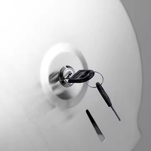Dispensador de <span class=keywords><strong>Papel</strong></span> <span class=keywords><strong>Higiénico</strong></span> Jumbo de Acero Inoxidable, Impermeable, Montado en la Pared, con Repisa para Teléfono - Product Image 4