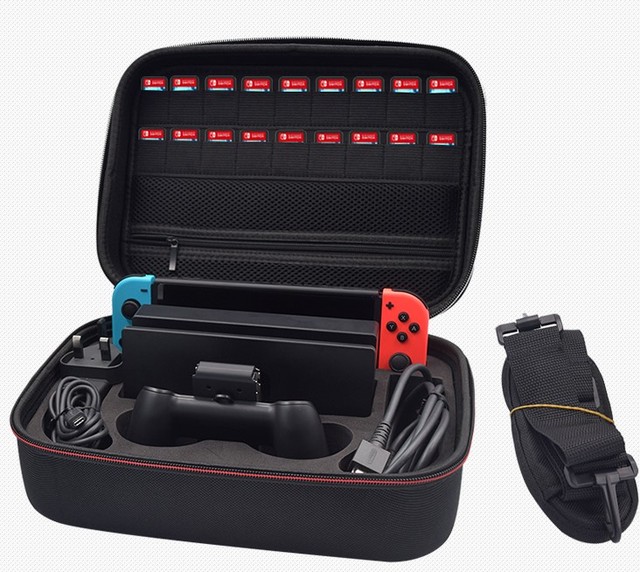 Game Accessories Big for Nintend Switch Storage Carrying Bag for N-Switch Console Case Protective Shoulder Box