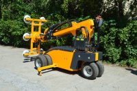Nouveau robot élévateur électrique tout-terrain pour extérieur, capacité 800 kg, hauteur de levage 5 m, pour panneaux, granit, verre, rideaux