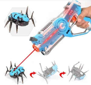 DWI lazer etiket silah seti ve taşıma çantası-lazer etiketi Blasters elektrikli lazer silahi (2 paket)