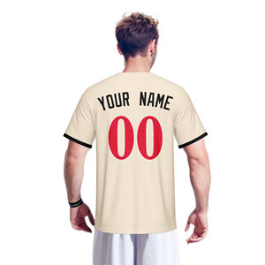 Camisetas de Béisbol Personalizadas al por Mayor de Secado Rápido, Color Sólido, con Número y Nombre Impresos, Ropa de Softbol, Impresión por Transferencia de Calor, Unisex, Deportiva - Product Image 5