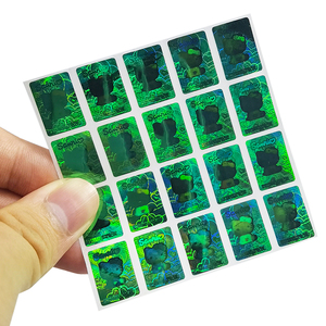 Benutzer definierte gestanzte Kleber wasserdichte PVC Vinyl Aufkleber Holo graphic <span class=keywords><strong>Cartoon</strong></span> Design für Firmenlogo für Medizin Liquid Eye Drop - Product Image 1