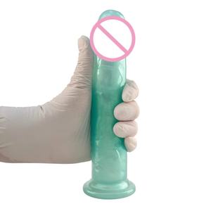 Sexbay Großhandel Soft TPE Jelly Mehrere Farben Dildos für Frauen Riesige realistische realistische Dildo Sexspielzeug für Frauen und Männer - Product Image 1