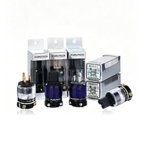 Prise d'alimentation américaine et prise IEC audiophile japonaise FURUTECH série FI-11 G (Or)/R (Rhodium)/CU (Cuivre pur)
