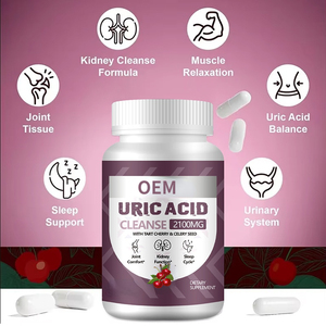 Complément Herbal Détoxifiant pour l'Équilibre de l'Acide Urique et la Santé Rénale, avec Magnésium et Vitamine C pour les Articulations et le Sommeil, Vente en Gros OEM, Durée de Conservation 24 Mois - Product Image 2