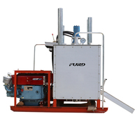 Promotion : Machine de marquage routier thermoplastique à double réservoir, avec préchauffeur et cuve de fusion à double cylindre 1200L, pour la peinture de lignes routières