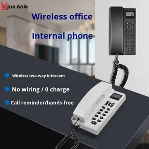 VIDEW Drahtlose Gegensprechanlage mit 7-Zoll-Touchscreen für Büro- und Hotelnutzung Zwei-Wege-Audio-Türsprechanlage Batteriebetriebener Sekretär-Pager - Product Image 5