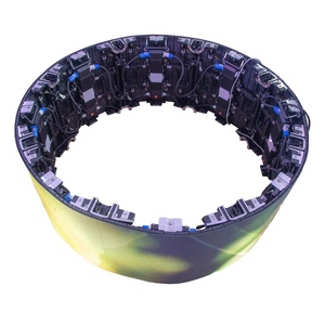 Pantalla LED Flexible para Interiores P2.5, Pantalla Curva Cilíndrica de 360 Grados, Brillo de 600 cd, Garantía de 3 Años - Product Image 1