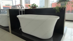Baignoire ovale en acrylique <span class=keywords><strong>51</strong></span> pouces, facile à installer, pour la salle de bain, la Villa ou <span class=keywords><strong>les</strong></span> hôtels, livraison gratuite - Product Image 4