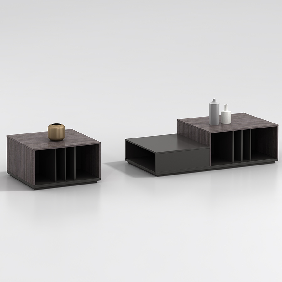 Modern Design smart long MDF Melamine Home Hotel Office Furniture Coffee Table