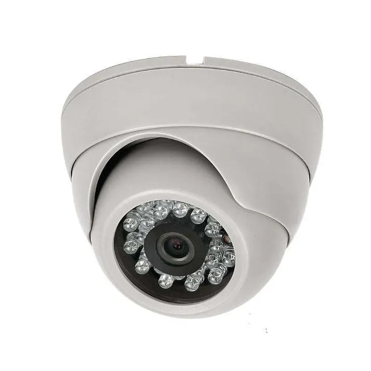 아날로그 돔 CMOS 1200TVL CCTV 홈 감시 적외선 2.8mm 렌즈 동축 카메라