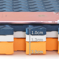 Tapis de sol de sport imperméable et facile à nettoyer, multicolores, en PE, tapis de puzzle pour enfants, tapis de ramper