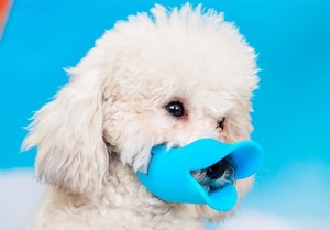 Bozal de silicona para perros, bozal de pato, antimordedura, para dejar de ladrar, boquillas grandes y pequeñas, accesorios para perros - Product Image 6