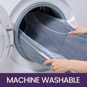 Alfombra de Baño Moderna de Microfibra Azul Marino de 40 x 60 cm, Antideslizante, Suave, Absorbente, Lavable a Máquina - Product Image 6